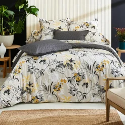Taie d'oreiller rectangulaire percale de coton (50 x 70 cm) Asia Beige