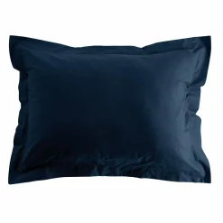 Taie d'oreiller rectangulaire coton bio (50 x 70 cm) Biolina Bleu nuit