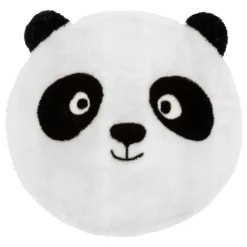 Tapis antidérapant enfant (100 cm) Panda Blanc
