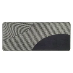 Tapis antidérapant velours (50 x 120 cm) Dune Gris