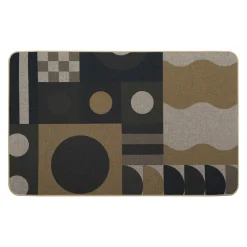 Tapis antidérapant (50 x 80 cm) Geo Beige