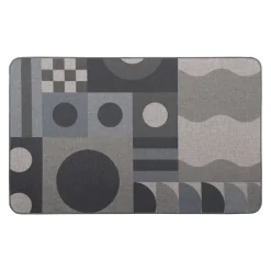 Tapis antidérapant (50 x 80 cm) Geo Gris