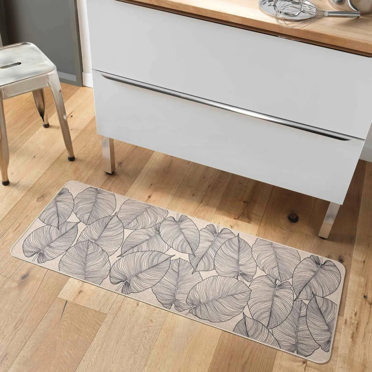 Tapis antidérapant (45 x 120 cm) Jade Beige