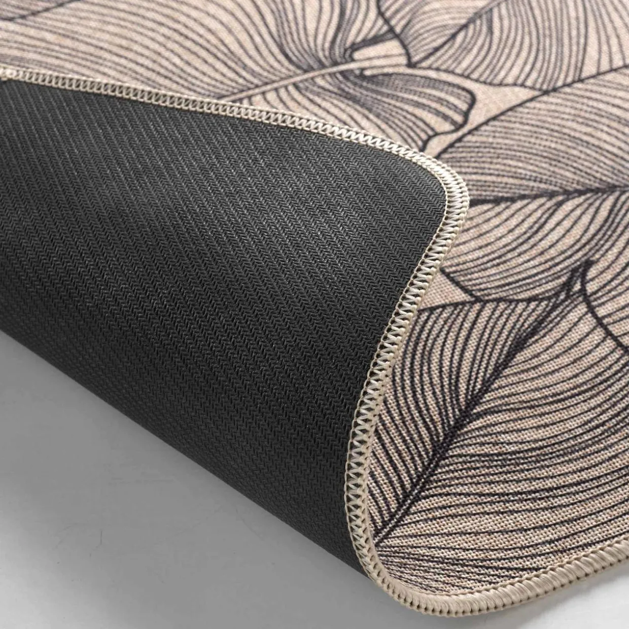 Tapis antidérapant (45 x 120 cm) Jade Beige