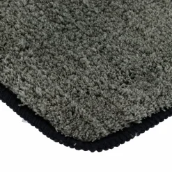 Tapis de bain antidérapant (75 x 45 cm) Black Line Gris / noir