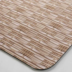 Tapis de bain antidérapant (50 x 80 cm) Vanea Marron