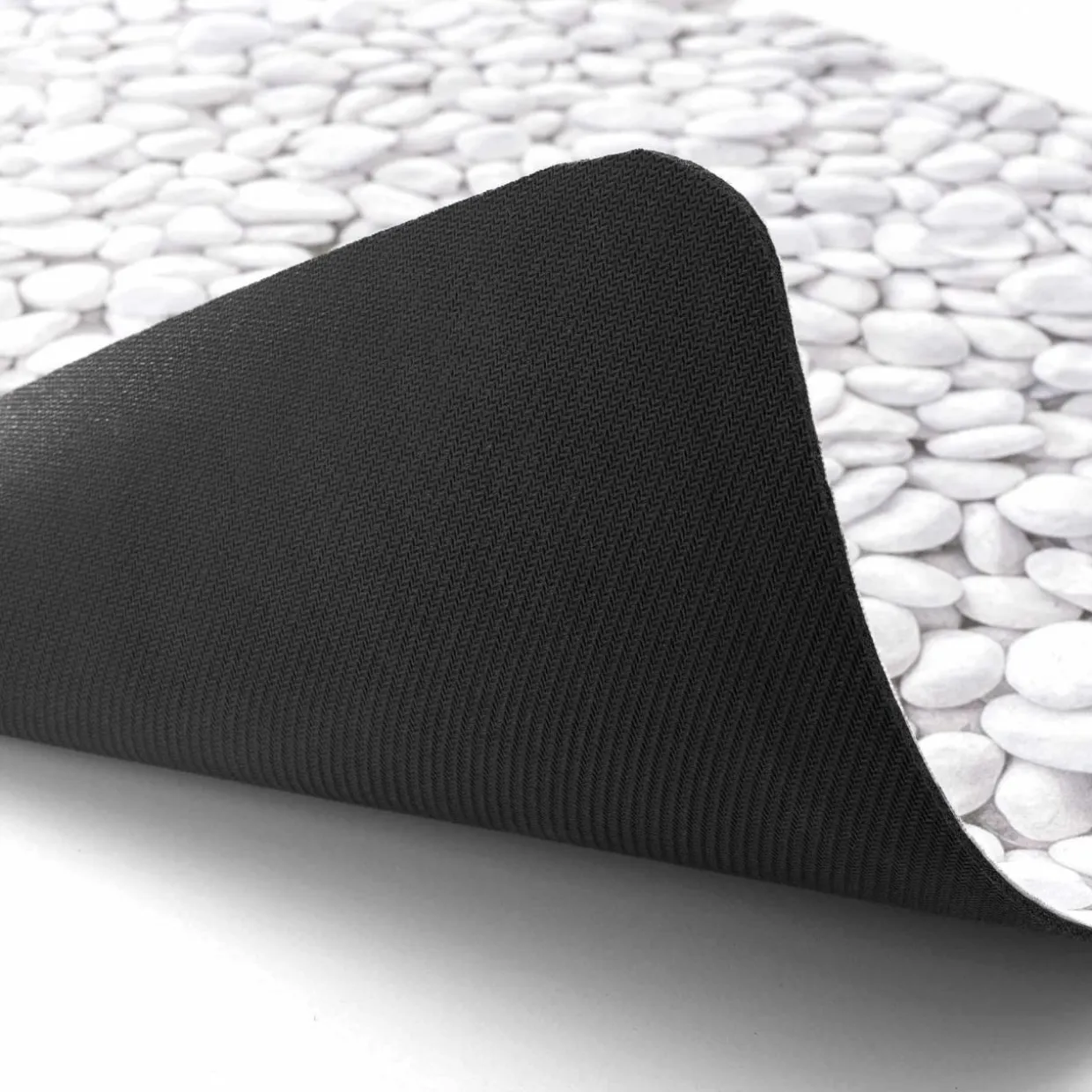 Tapis de bain antidérapant (50 x 120 cm) Leandra Gris