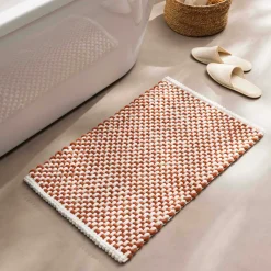 Tapis de bain coton (50 x 80 cm) Rafael Terracotta