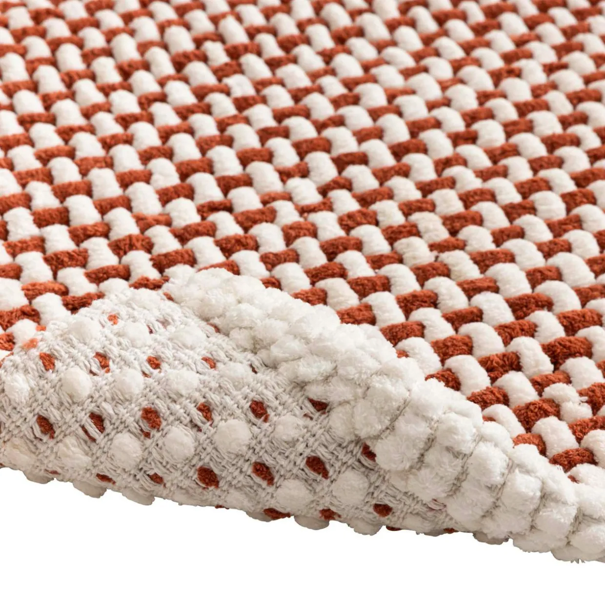Tapis de bain coton (50 x 80 cm) Rafael Terracotta