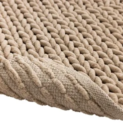 Tapis de bain en coton (50 x 80 cm) Ariel Beige