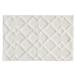 Tapis de bain en coton (50 x 80 cm) Otis Beige