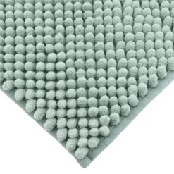 Tapis de bain microfibre (50 x 80 cm) Boules Vert eucalyptus