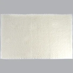 Tapis de bain microfibre (50 x 80 cm) Boules Blanc