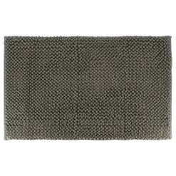 Tapis de bain microfibre (50 x 80 cm) Boules Gris