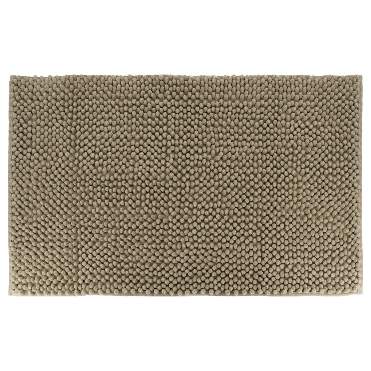 Tapis de bain microfibre (50 x 80 cm) Boules Taupe
