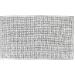 Tapis de bain microfibre (45 x 75 cm) Boules Gris Clair