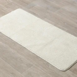 Tapis de bain microfibre (50 x 120 cm) Hiro Ecru