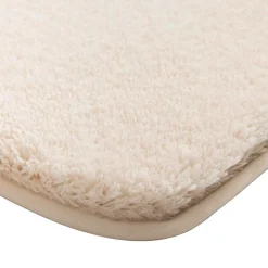 Tapis de bain microfibre (50 x 80 cm) Mael Ecru