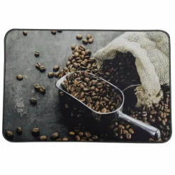 Tapis de cuisine (60 cm) Coffee Time Marron