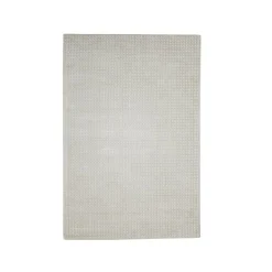 Tapis de salon rectangulaire tissé (140 x 200 cm) Ravi Beige pampa