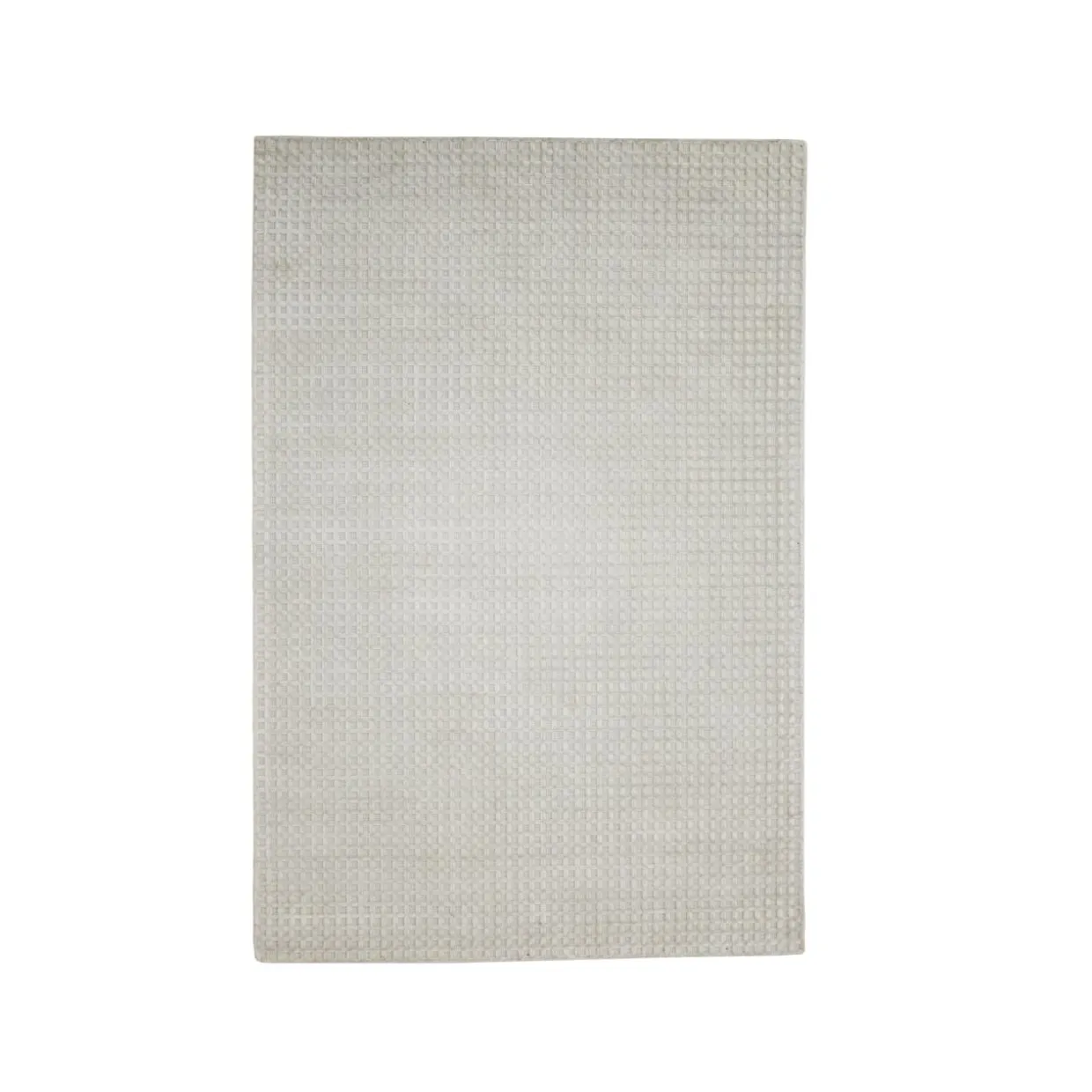 Tapis de salon rectangulaire tissé (140 x 200 cm) Ravi Beige pampa