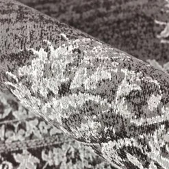 Tapis de salon rectangulaire jacquard (140 x 200 cm) Sana Gris