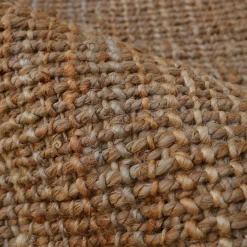 Tapis de salon rectangulaire jute tissée main (160 x 230 cm) Yuto Marron