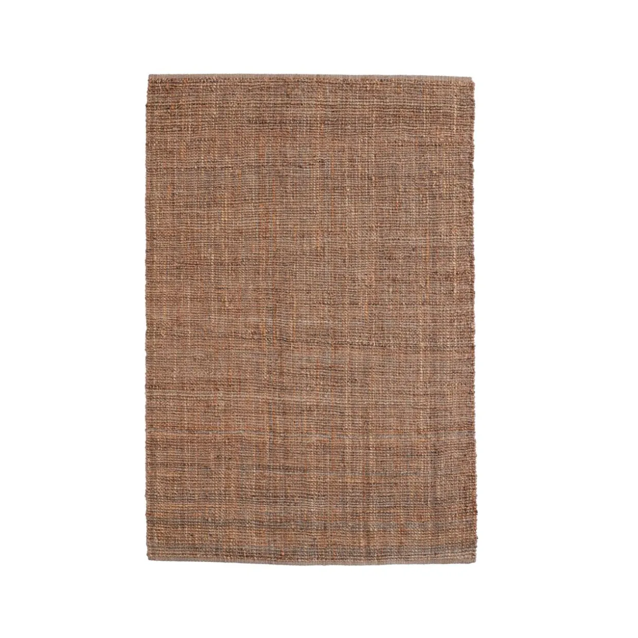 Tapis de salon rectangulaire jute tissée main (160 x 230 cm) Yuto Marron