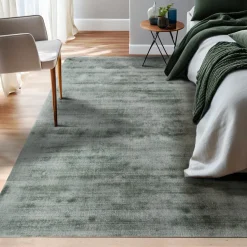 Tapis de salon rectangulaire tissé (160 x 230 cm) Antique Gris