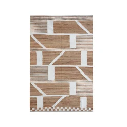 Tapis de salon rectangulaire jute (160 x 230 cm) Paris Beige