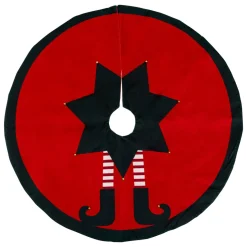 Tapis de sapin rond (D90 cm) Lutin enchanté