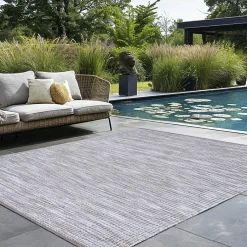 Tapis d'extérieur rectangulaire (160 x 230 cm) Bono Ficelle