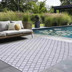 Tapis d'extérieur rectangulaire (160 x 230 cm) Orlando Sable