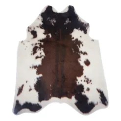 Tapis fausse peau de vache (100 x 94 cm) Vache Marron