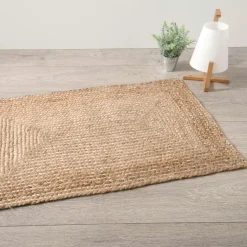 Tapis jute (60 x 90 cm) Histoire nat Beige
