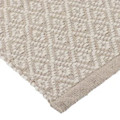 Tapis salon coton (45 x 90 cm) Alice Beige