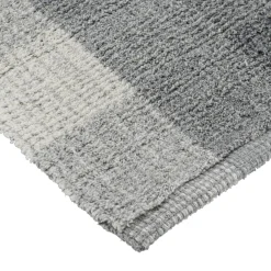 Tapis salon coton (45 x 90 cm) Louise Gris