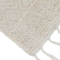 Tapis salon coton (45 x 90 cm) Rose Beige