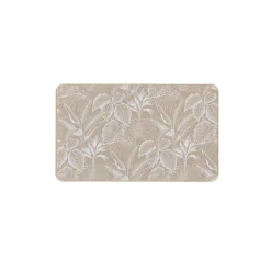 Tapis tissé antidérapant (45 x 75 cm) Stylis Blanc