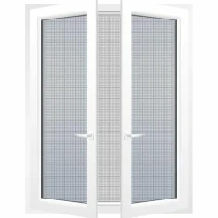 Toile Moustiquaire pour fenêtre (250 x 250 cm) Blanc