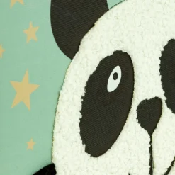 Toile murale enfant (40 x 30 cm) Panda Vert