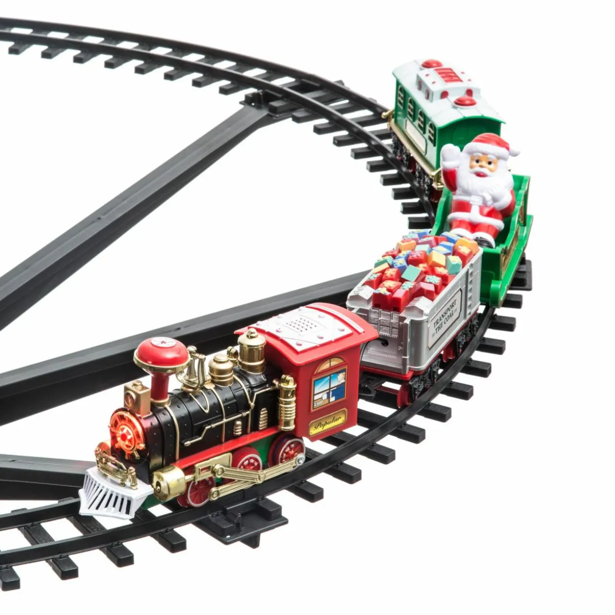 Train électrique à piles (D89 cm) pour sapin Montparnasse