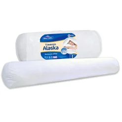 Traversin ferme (140 x 23 cm) Alaska Blanc