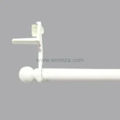 Tringle extensible Fix'vit (50 à 80 cm) Blanc