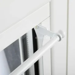 Tringle extensible Fix'vit (80 à 120 cm) Blanc