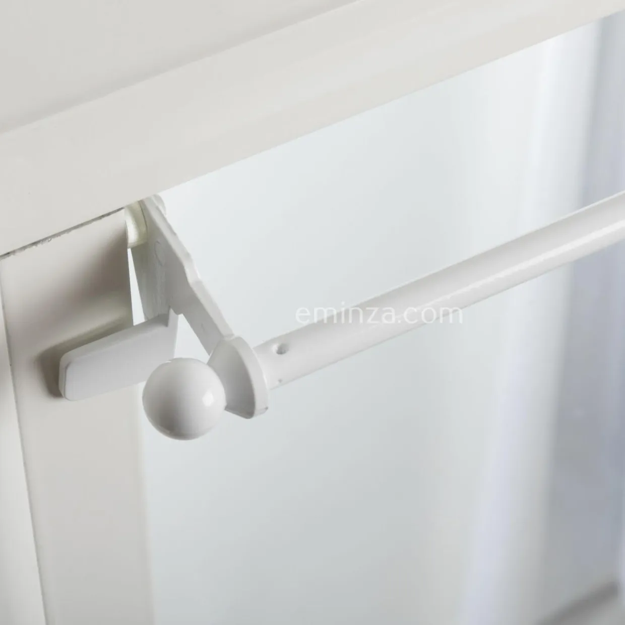 Tringle extensible Fix'vit (80 à 120 cm) Blanc