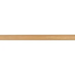 Tringle rideau bois (L250 cm/ D28 mm) Nils Beige Vernis