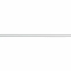 Tringle rideau métal extensible (L185 - 350 cm / D28 mm) Lino Blanc mat