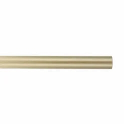 Tringle rideau métal (L250 cm / D20 mm) Jim Or