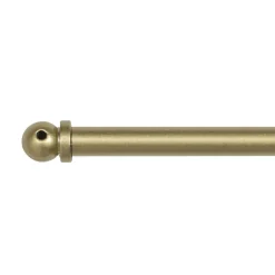 Tringle voilage extensible ronde (L40 - 60 cm /D7 mm) Pietro Or
